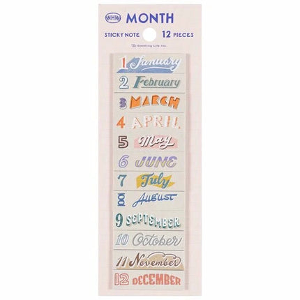 Monthly Sticky Tabs