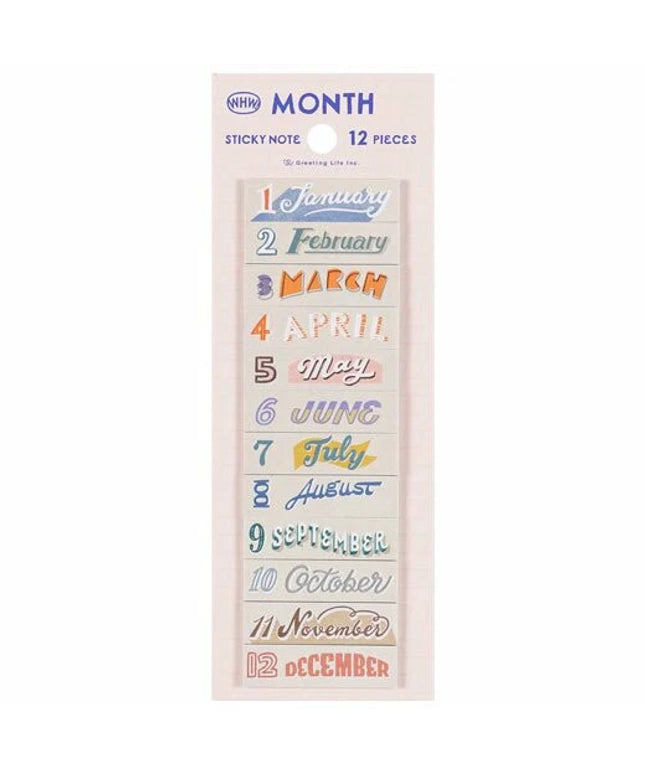 Monthly Sticky Tabs