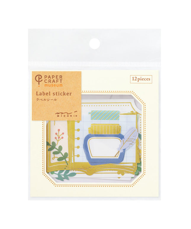 Museum Sticker Label Pack