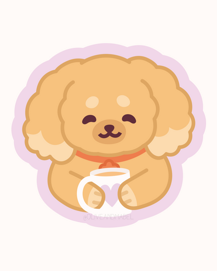 Pup Cup Sticker