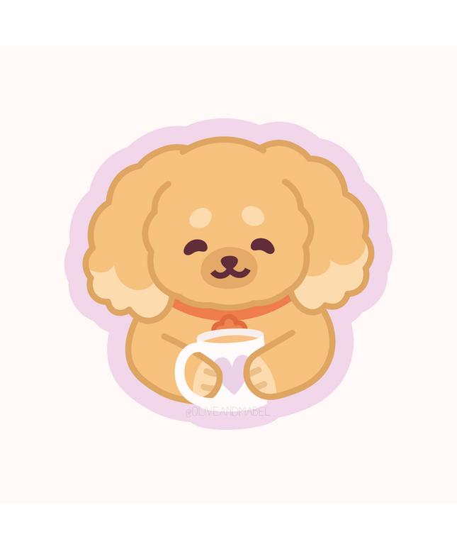 Pup Cup Sticker