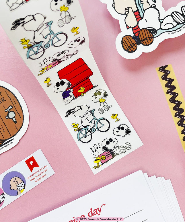 Snoopy & Woodstock Stickers (off the roll)