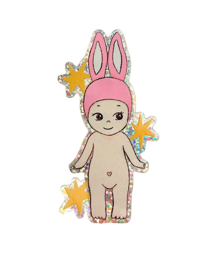 Glitter Baby Sticker