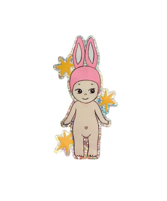 Glitter Baby Sticker